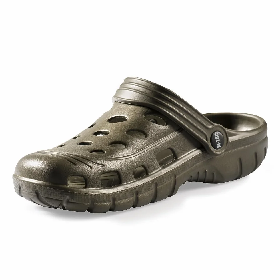 M-Tac Hausschuhe EVA Clogs Hausschuhe Gartenschuhe (Olive, Unijne rozmiary obuwia, Dla dorosłych, Dla meżczyzn, Tabela rozmiarów, Średnia, 46)