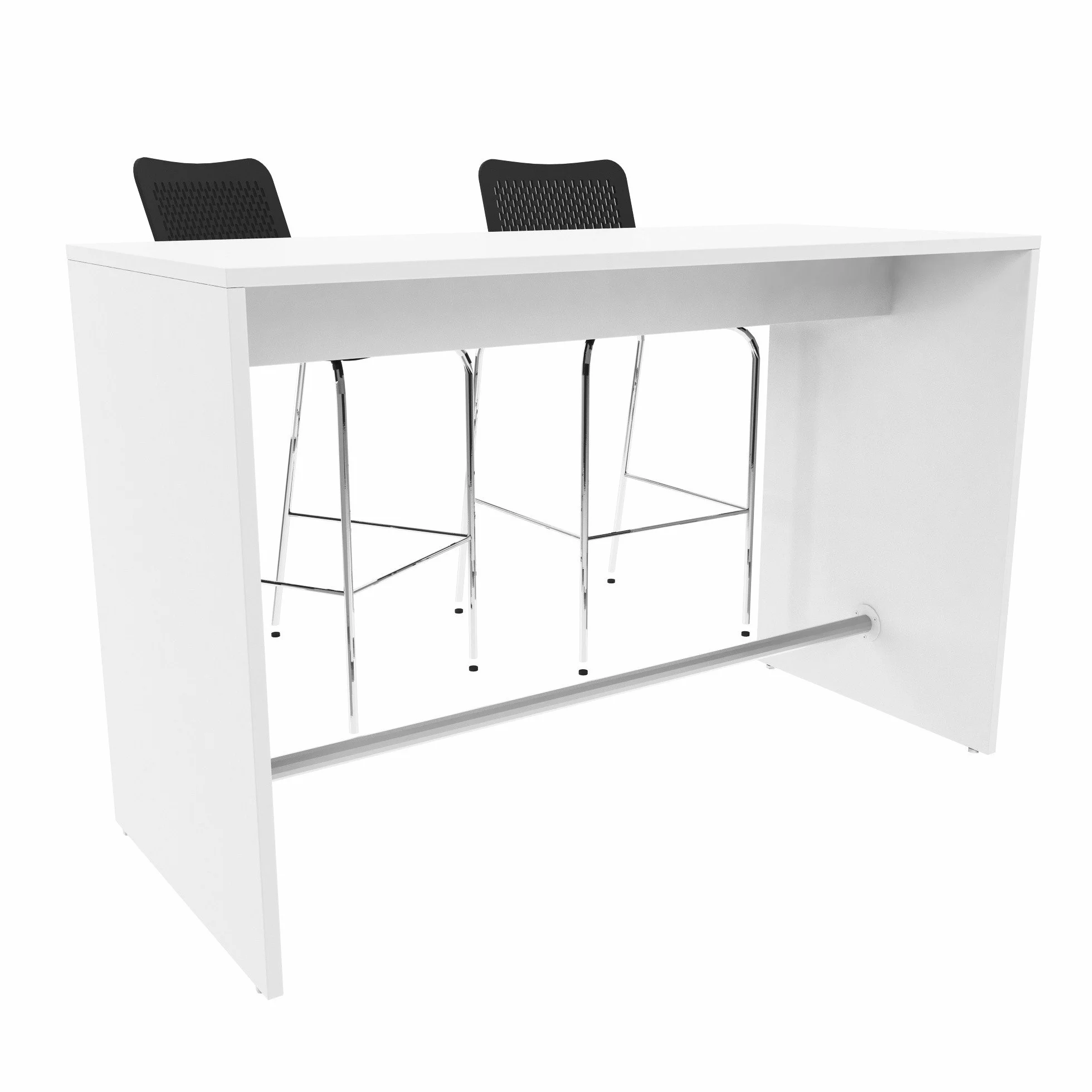 Stolik barowy Light 160 x 70 cm biały