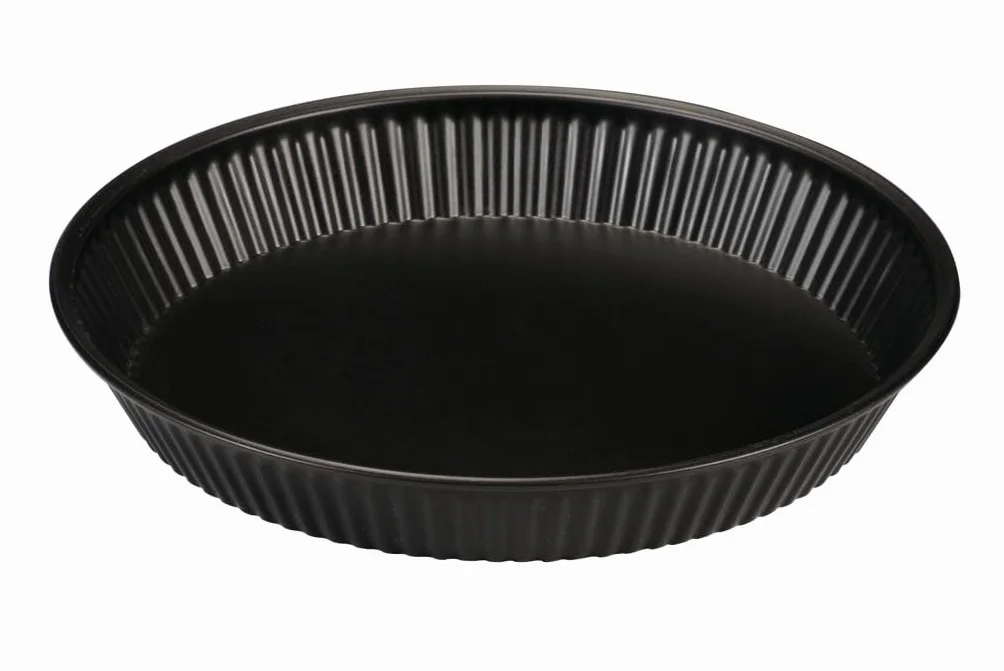 Forma do ciasta 24 cm stal z powłoką nieprzywierającą czarna