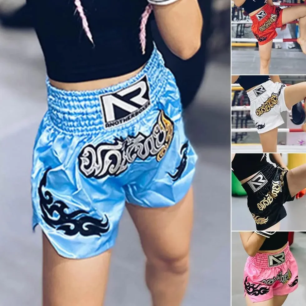 Bokserki bokserskie spodenki kickboxing muay thai bokserki sportowe męskie damskie luksusowe spodnie MMA