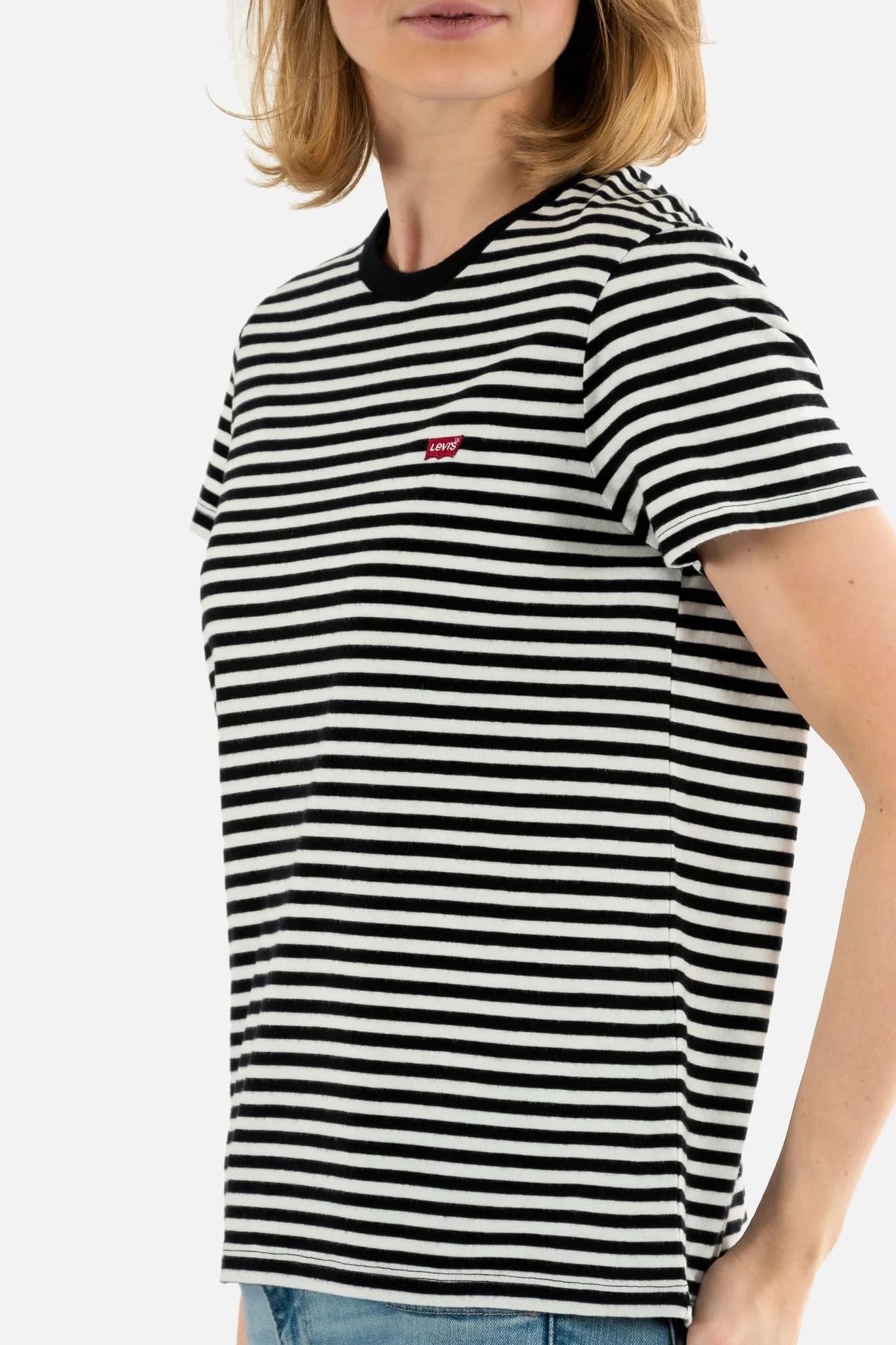 Levi's Perfect Tee T-Shirt Kobiety, Caviar, M