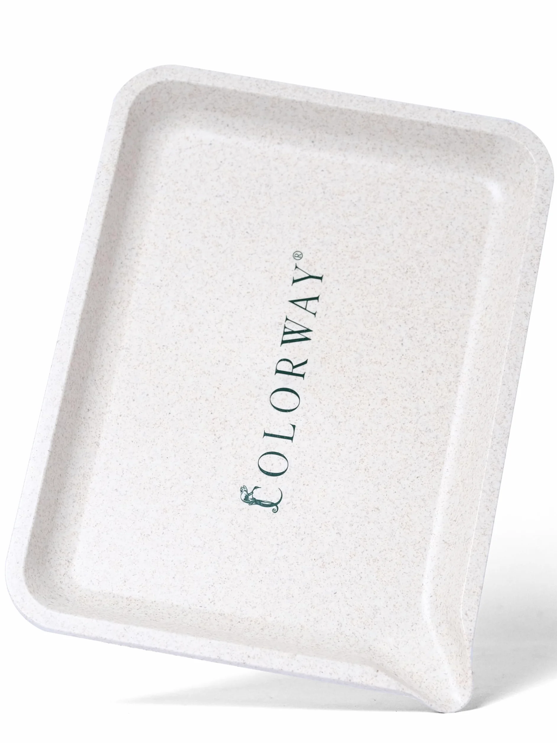 COLORWAY Rolling Tray z włókien roślinnych obrotowa akcesoria do wędzenia ziół
