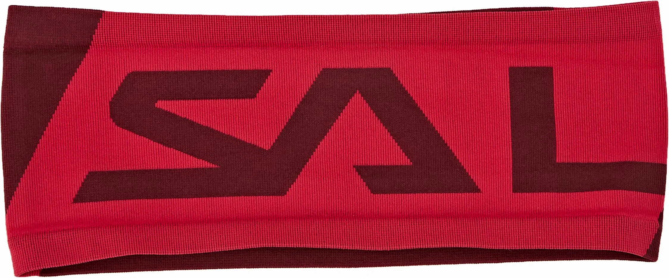 Salewa Pedroc bezszwowa opaska na głowę, czerwona śliwka/fluo koralowa, uniseks
