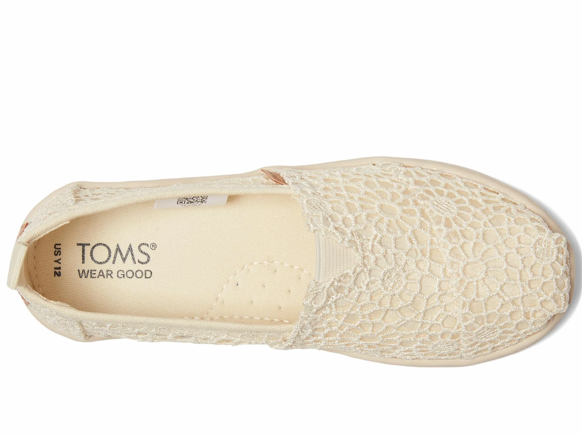 TOMS Dziewczynki Classic AlpargataMokasyn płaski