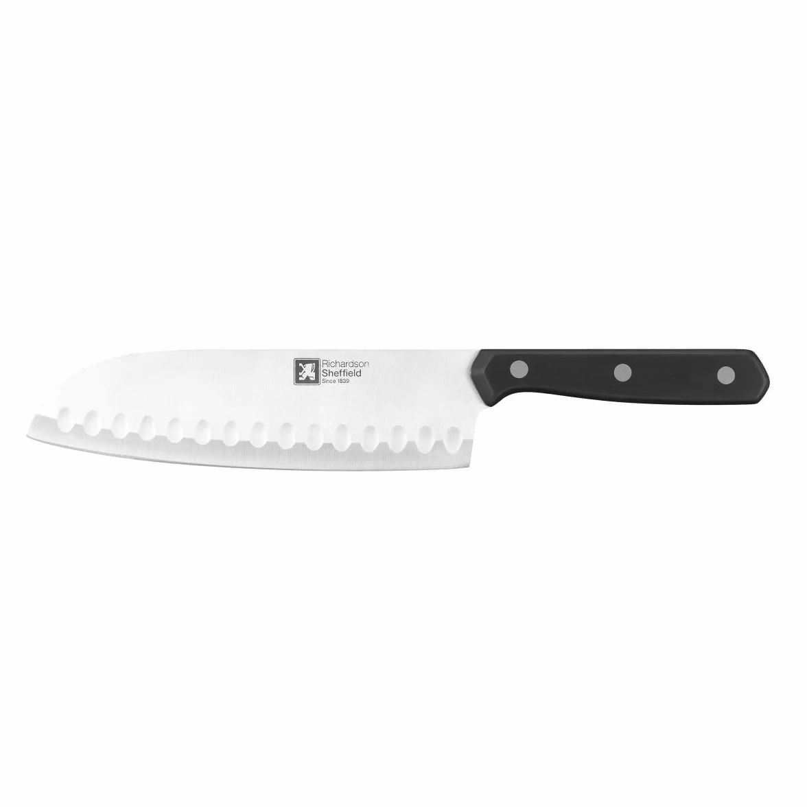 Richardson Sheffield Nóż Cucina Santoku 17,5 cm Srebrny