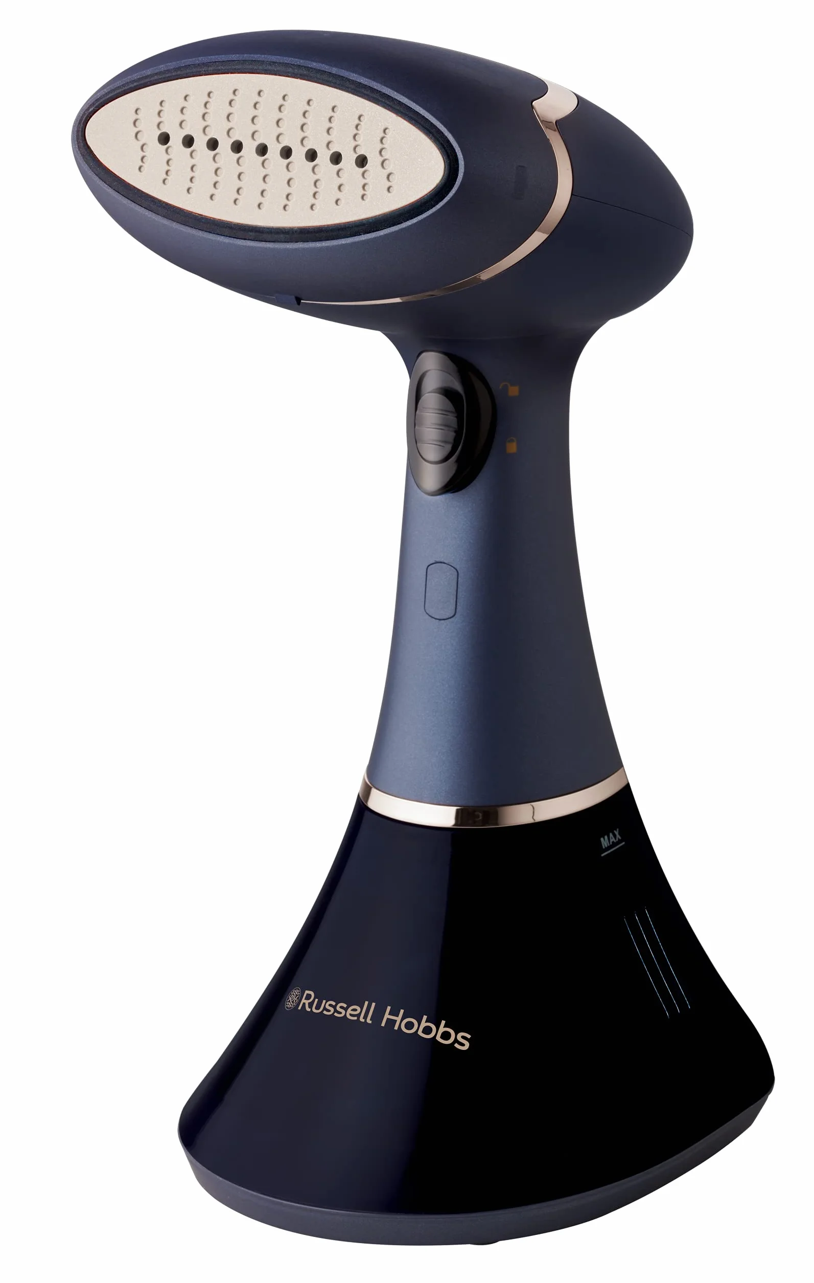 Russell Hobbs parownica do ubrań Steam Genie Aroma 1800W ceramiczna płyta 32g/min 4 akcesoria 28041-56