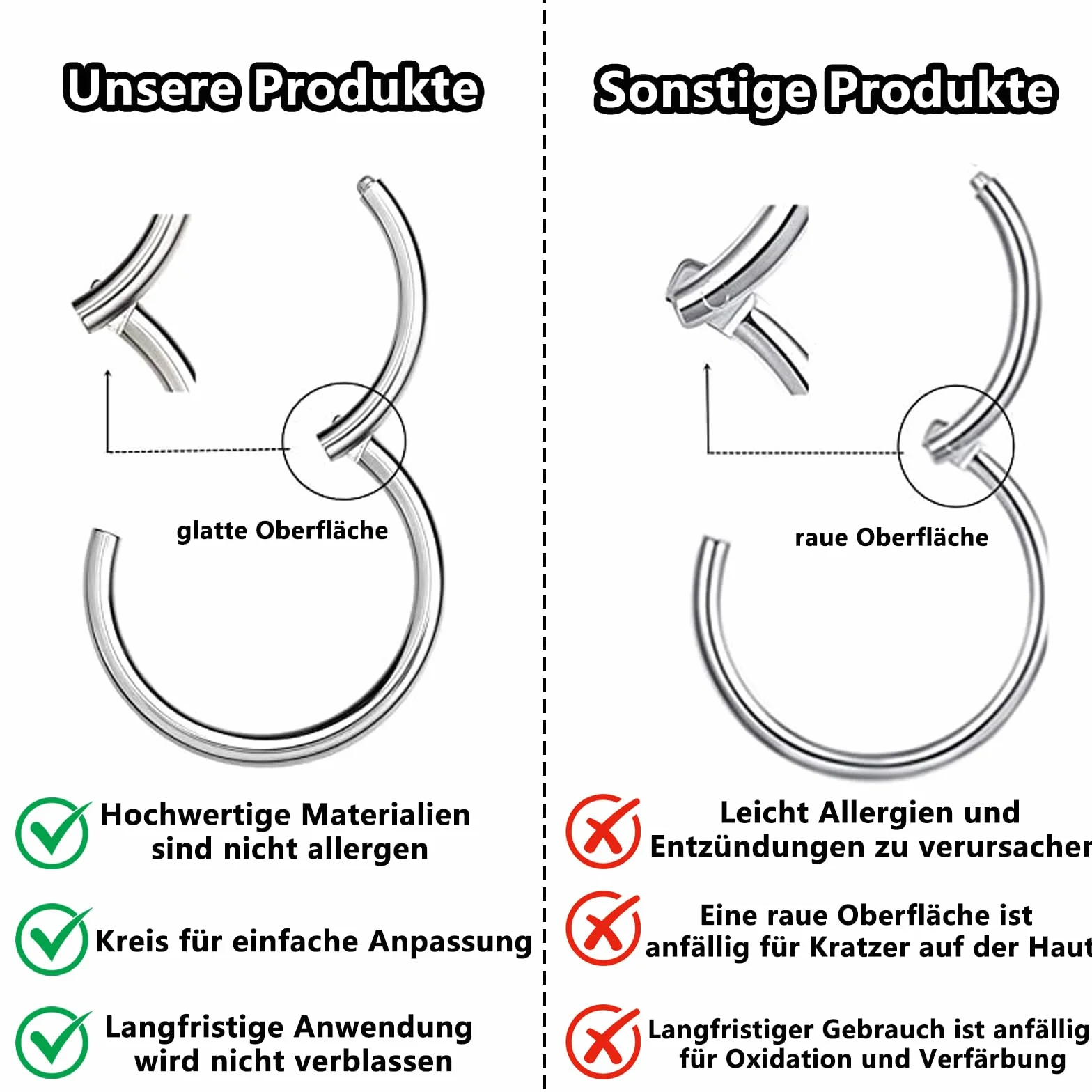 12 kolczyków do nosa, ze stali chirurgicznej, stal chirurgiczna, nostril piercing do nosa, piercing do nosa, zarówno dla mężczyzn, jak i kobiet, 1, Synteza, Synteza