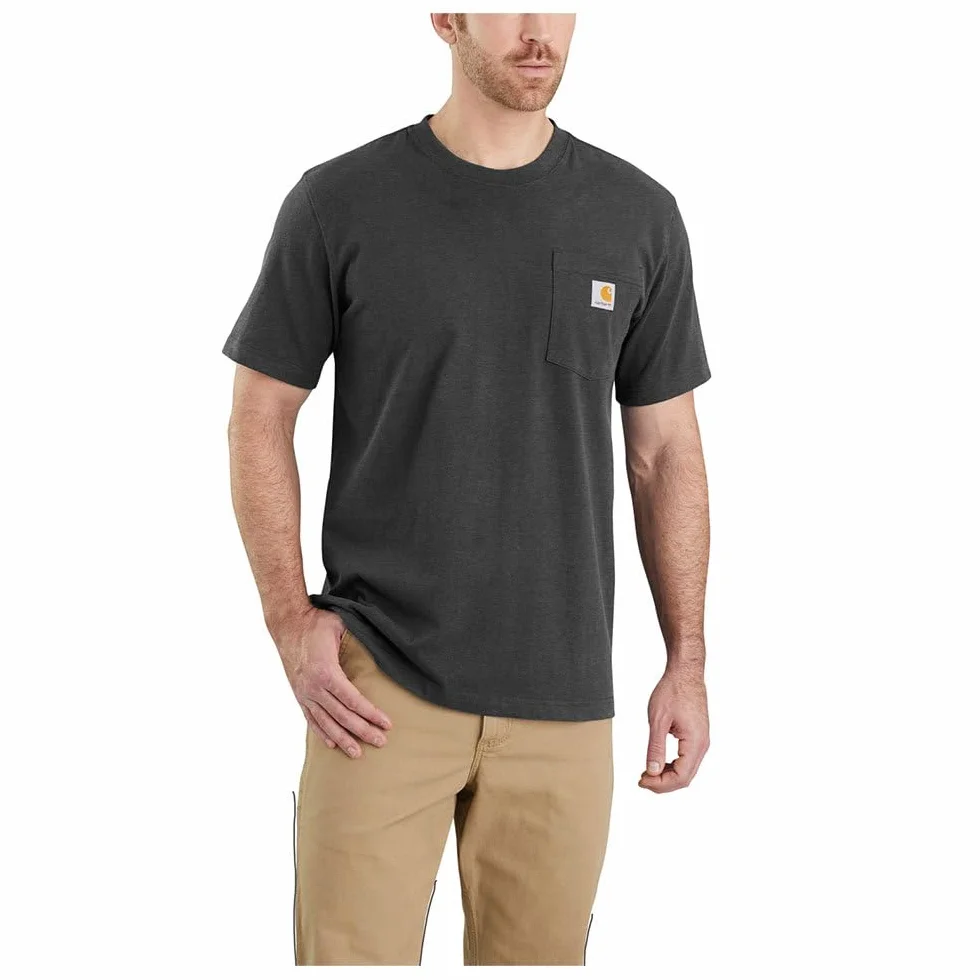 Carhartt Koszulki robocze Mężczyźni Odzież robocza Pocket T-shirt z krótkim rękawem (1 w zestawie)