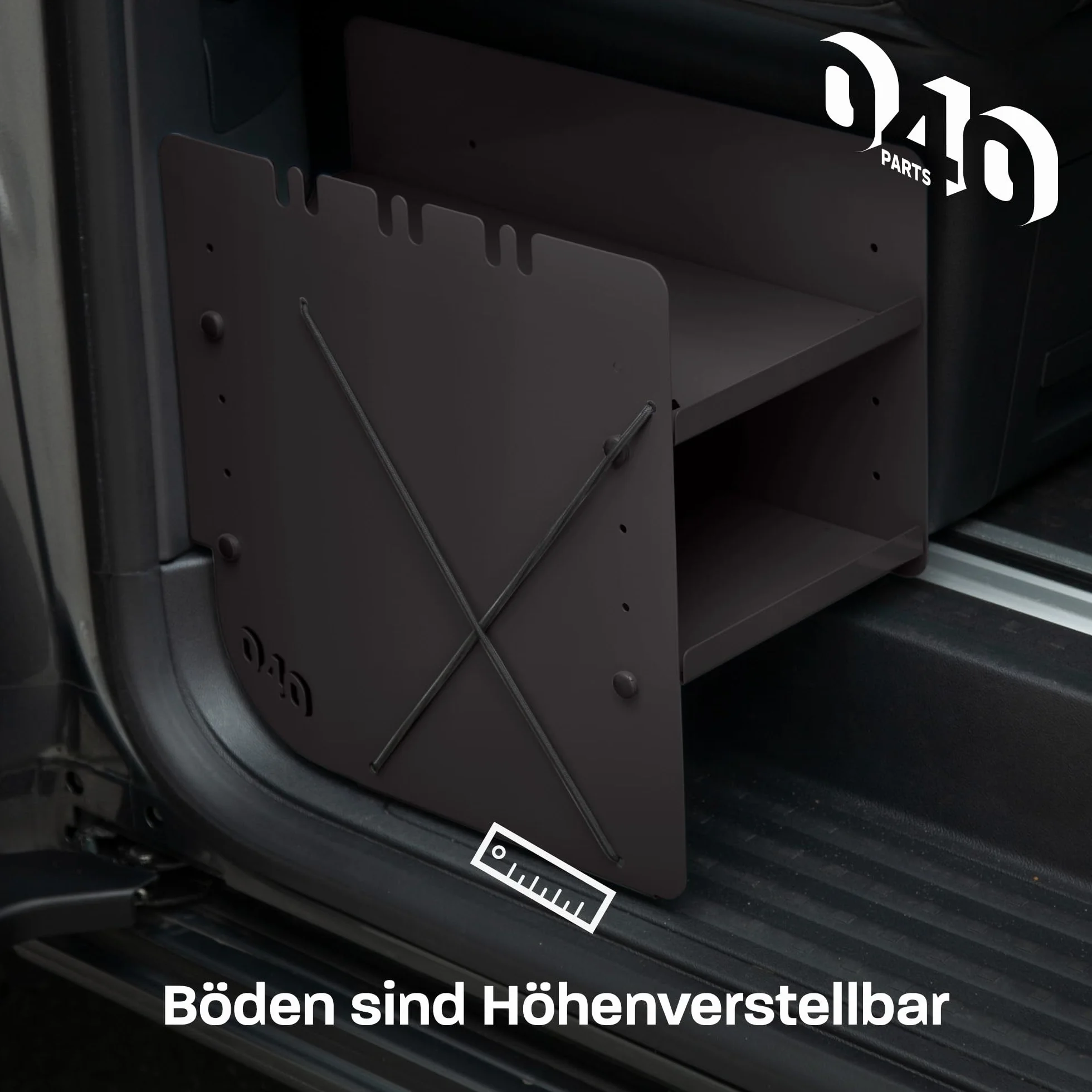 Akcesoria VW T5 T6 T6.1 California Czarny Regał na Buty Organizer Torba
