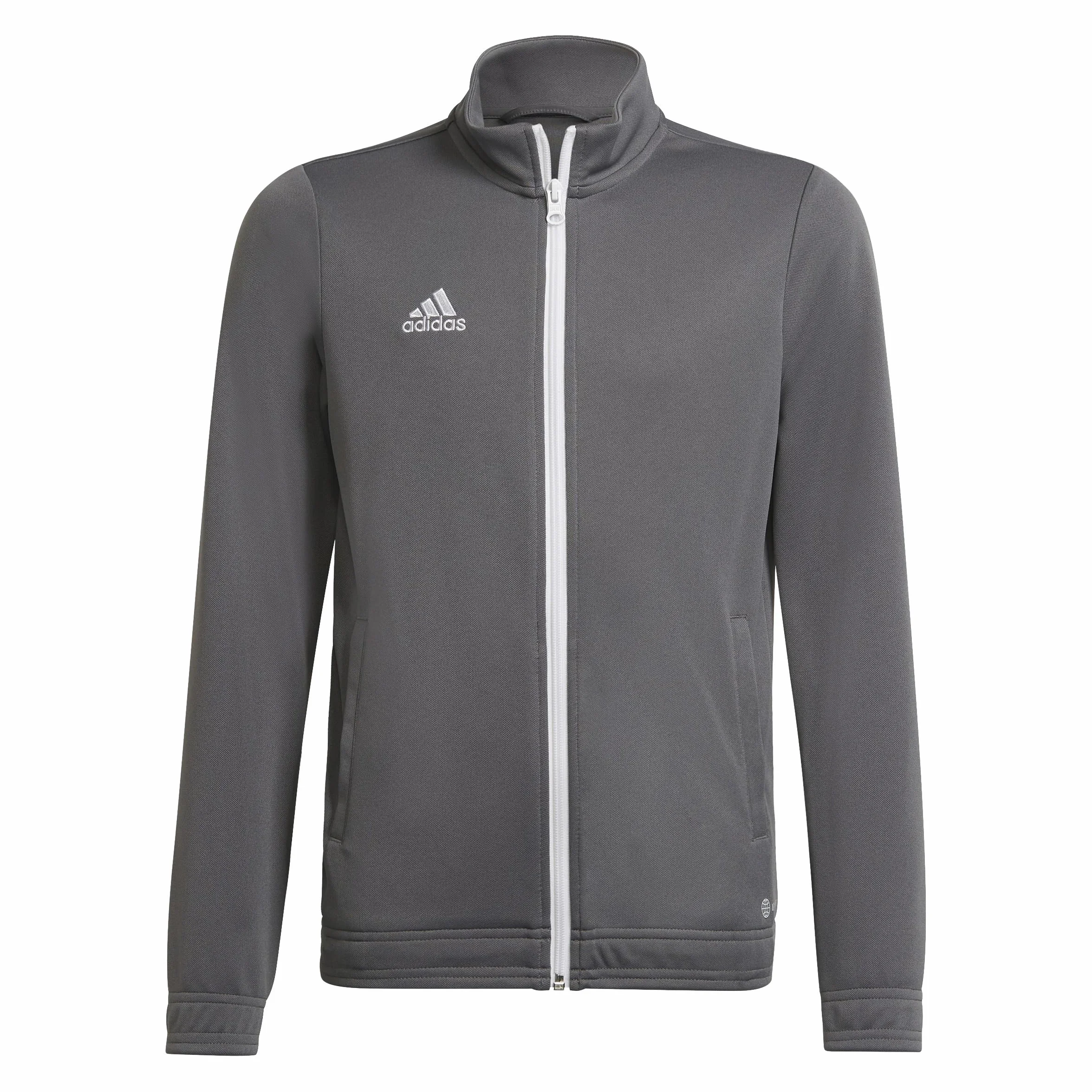 adidas Entrada 22 Track Jacket Kurtka dresowa Uniseks - dzieci,Team Grey Four,13-14 lat