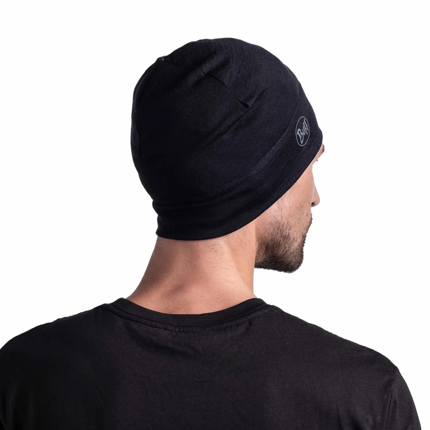 BUFF Czapka Lightweight Beanie Merino One-LayerKobiety/Mężczyźni - Made in the EU wełniana narciarska z merynosów jesień-zima Zima