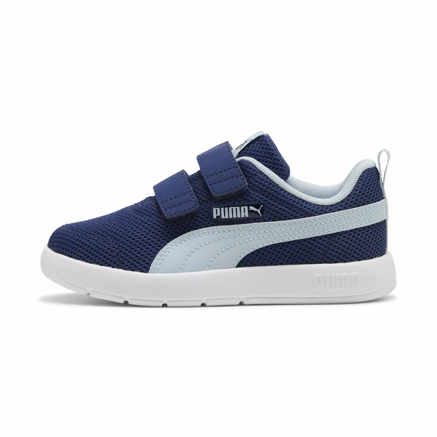 PUMA COURTFLEX V3 MESH PS Sneaker, Blue Jewel-Lucite, 13 UK dziecko, Niebieski klejnot Lucite, 32 EU