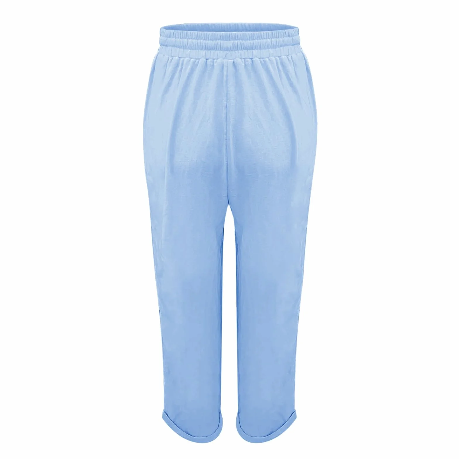 Lniane spodnie damskie, lekkie spodnie letnie, bawełniane, lniane, spodnie cargo, lekkie damskie spodnie do biegania, jednokolorowe, eleganckie spodnie turystyczne, odświętne spodnie materiałowe