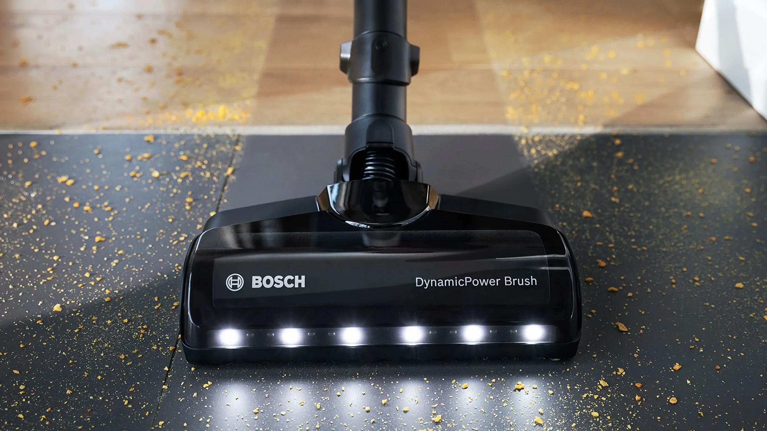 Bosch Electroménager Unlimited 7 Odkurzacz Pionowy Bezprzewodowy, Czarny/Biały, 711 W 18 V