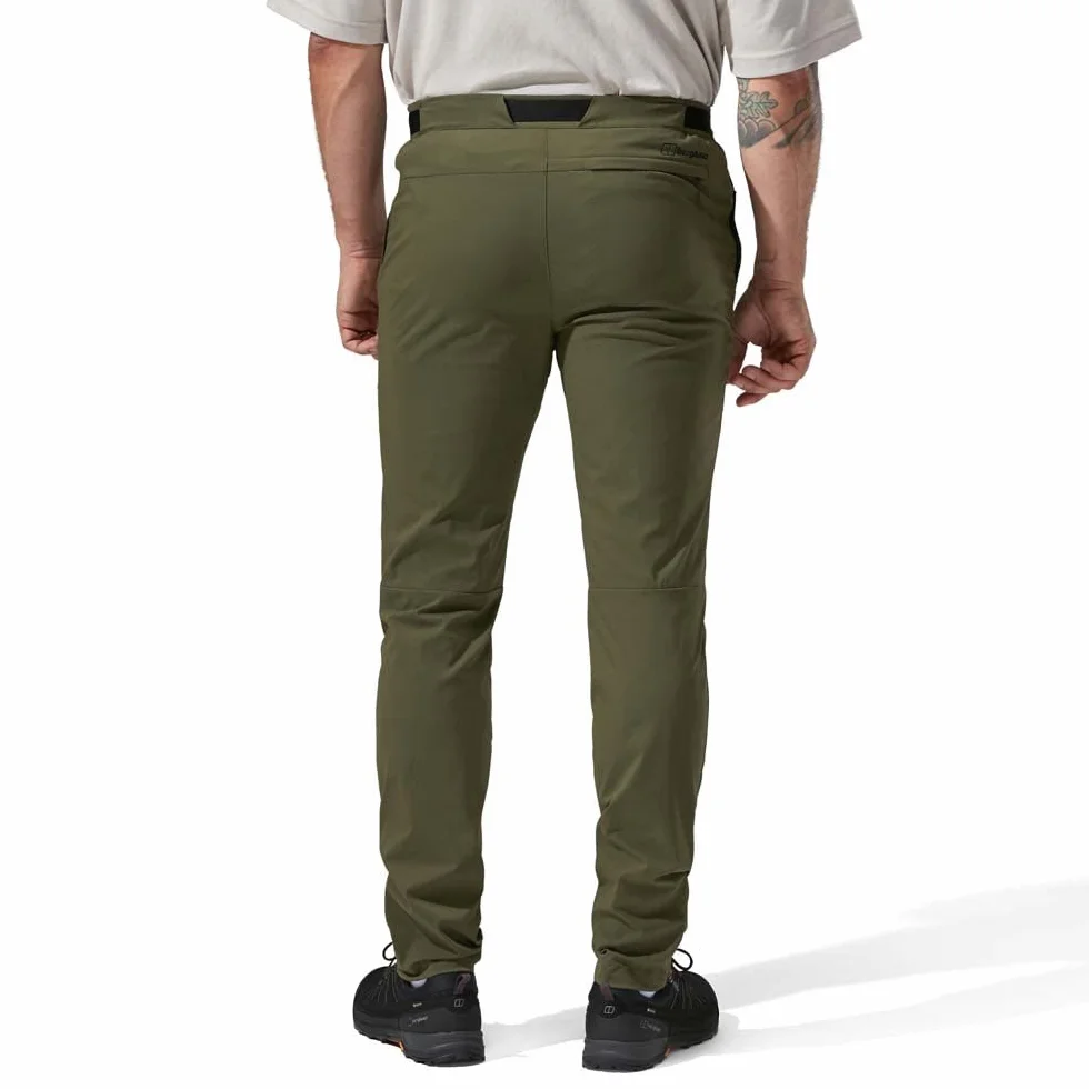 Berghaus Męskie tkane spodnie trekkingowe Lomaxx, zielone bluszcz, 38 regularne (81 cm)