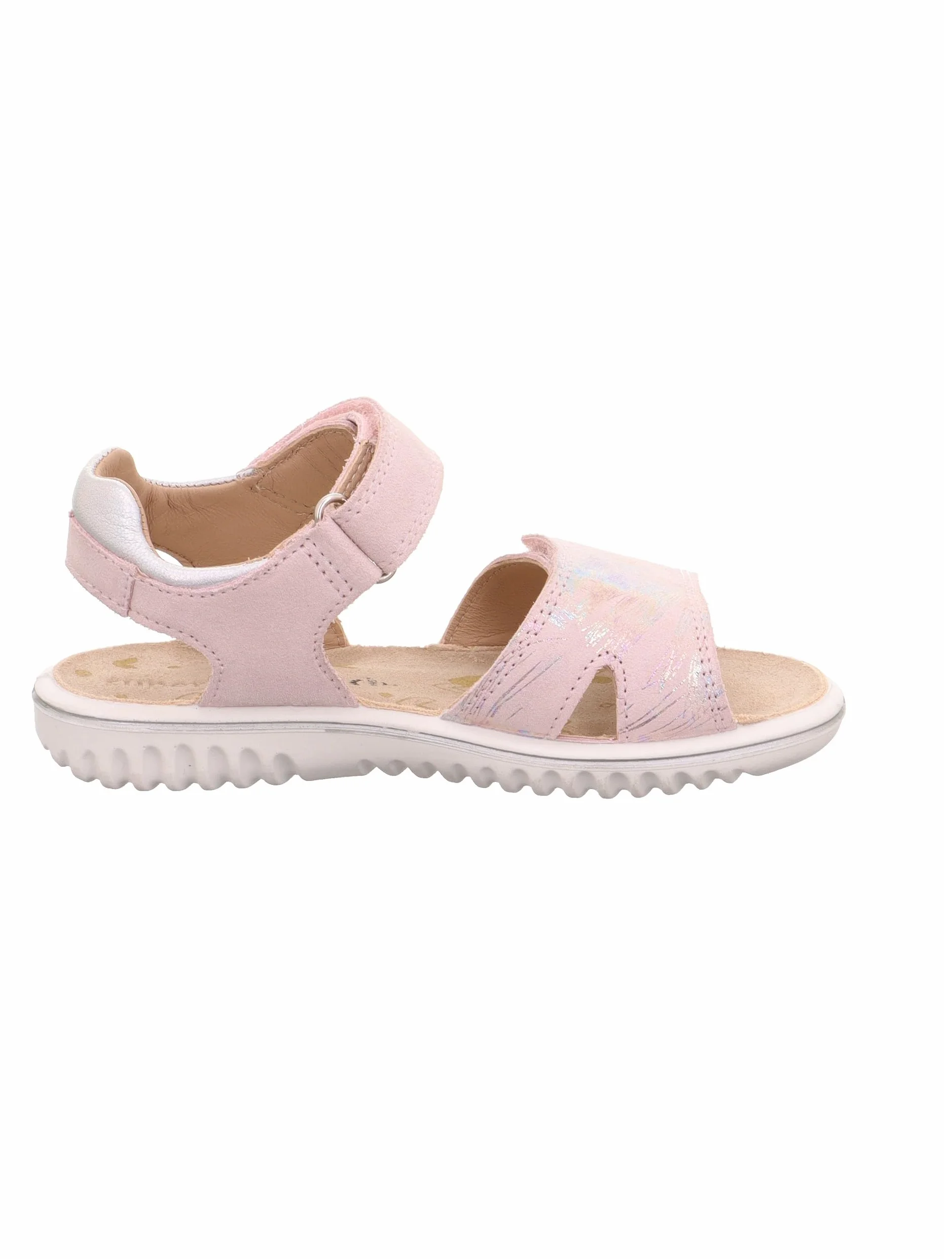 Superfit Sparkle sandały, Różowe, srebrne 5530, 34 EU