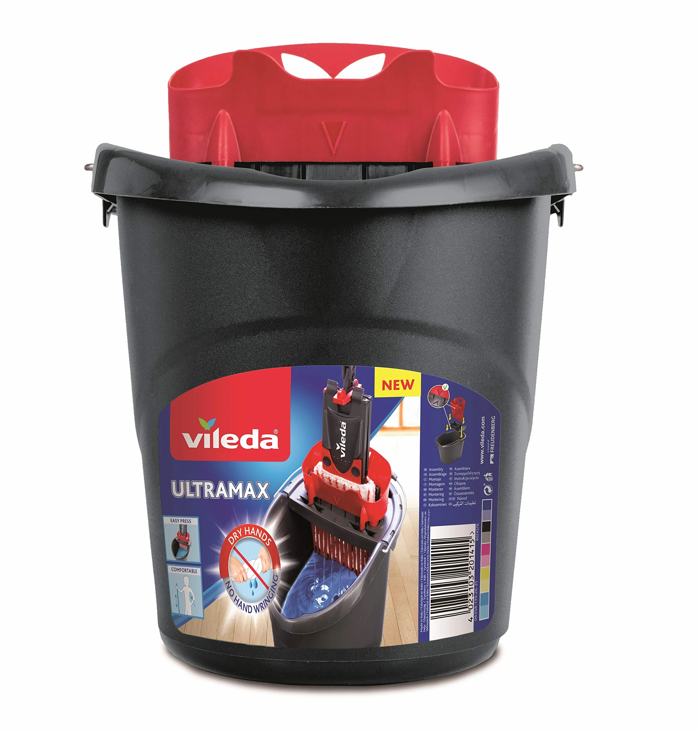 Vileda Wiadro z wyciskaczem do mopa Ultramax Ultramax XL