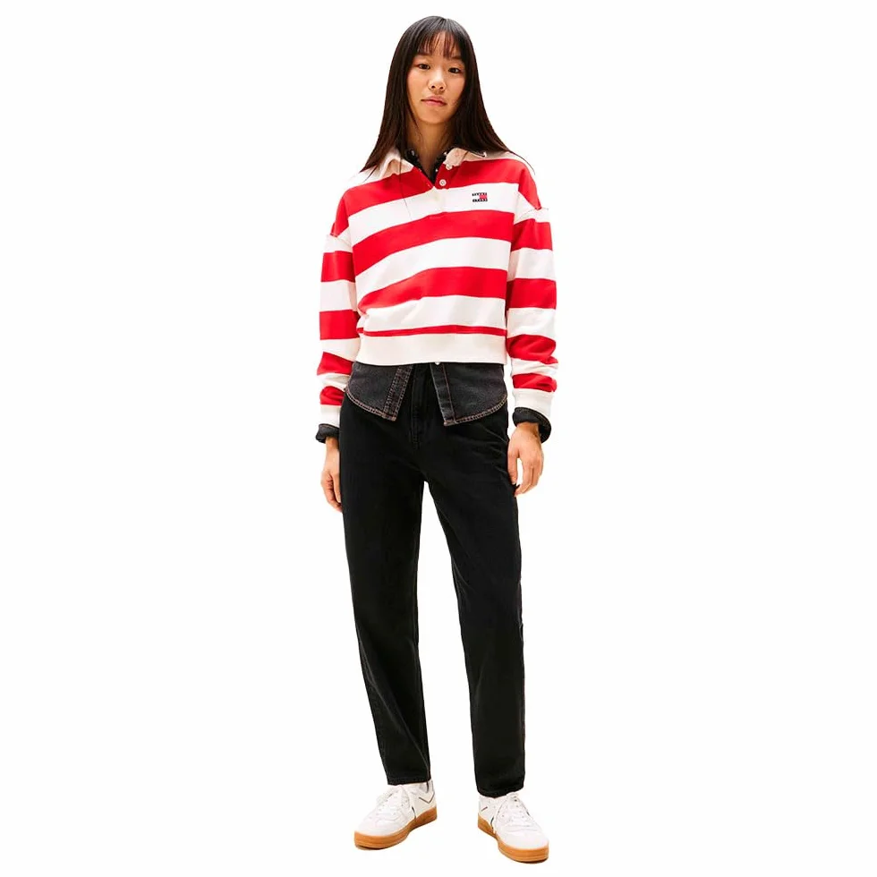 Tommy Jeans Mom Jean Uhr Tpr Ai4185 Dw0dw21389 - Stożkowy Kobiety