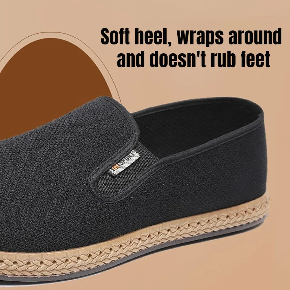 Espadryle męskie klapki z siateczki dla mężczyzn, oddychające mokasyny, letnie buty