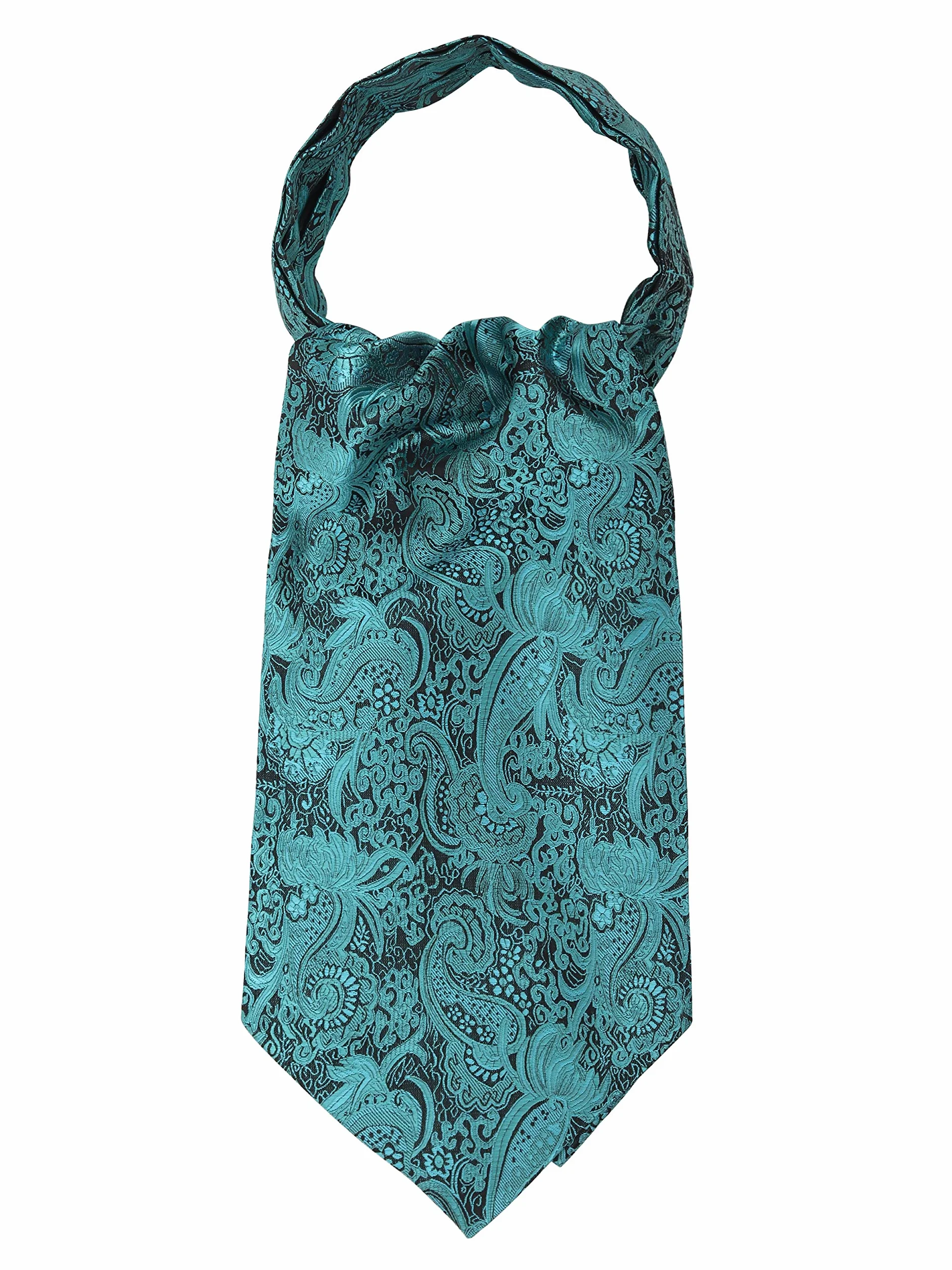 Męski szalik krawatowy Ascot krawat szalik Cravat Ties prosty elegancki dla dżentelmenów