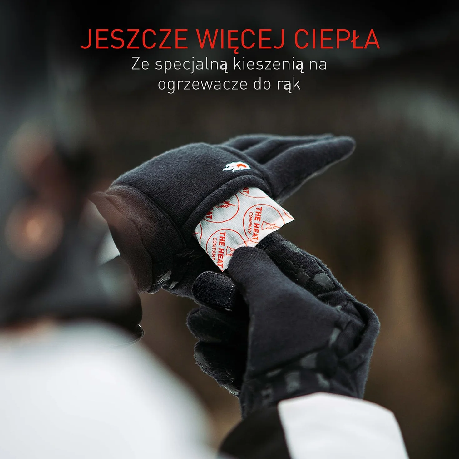 THE HEAT COMPANY - MERINO LINER PRO - wkładki do rękawic - rękawiczki z wełny merynosów - jakość premium - rękawiczki z ekranem dotykowym - damskie i męskie - rękawiczki sportowe - czarne