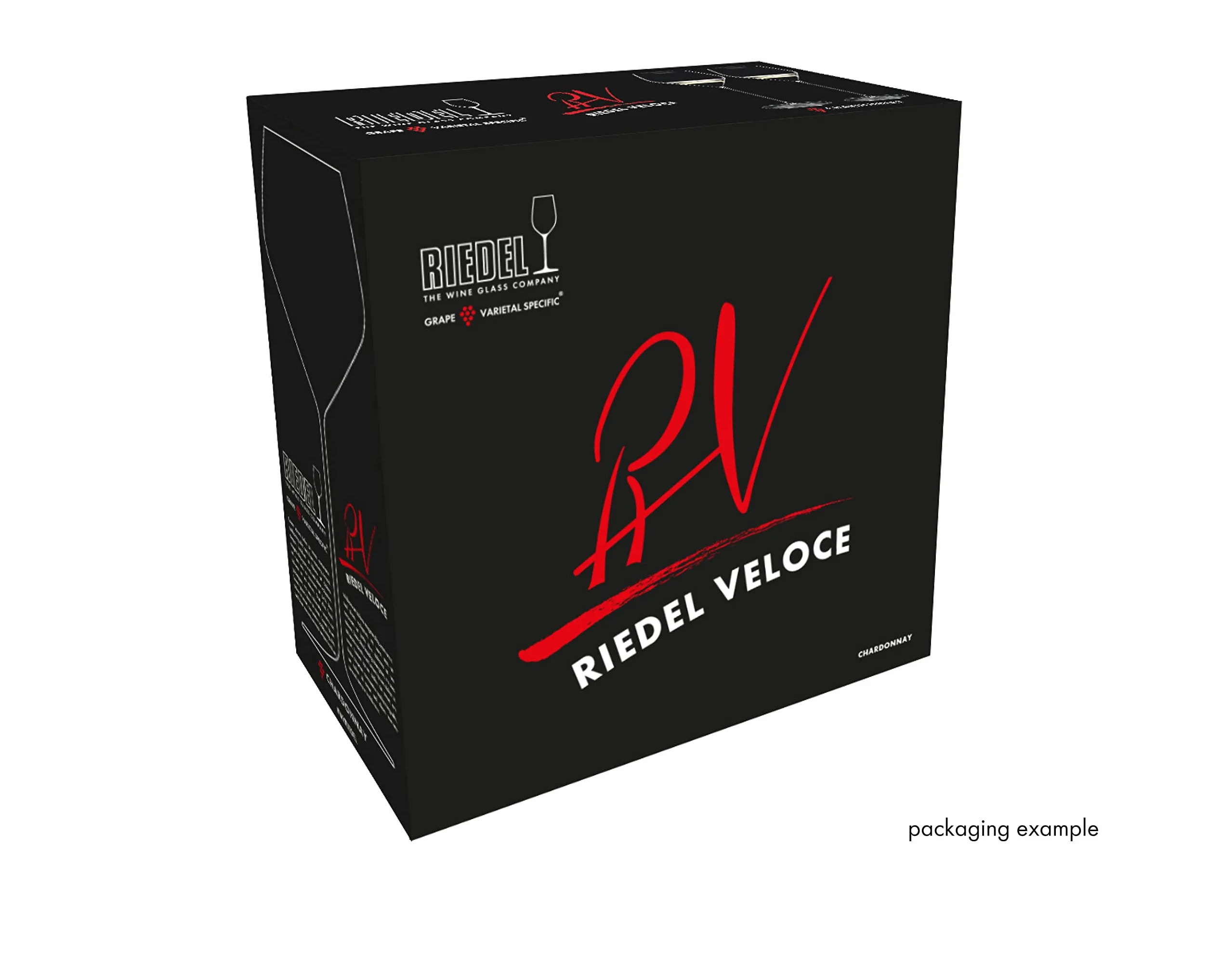 Riedel Veloce Calice Chardonnay 69 Cl Set 2 Pz In Vetro Cristallino