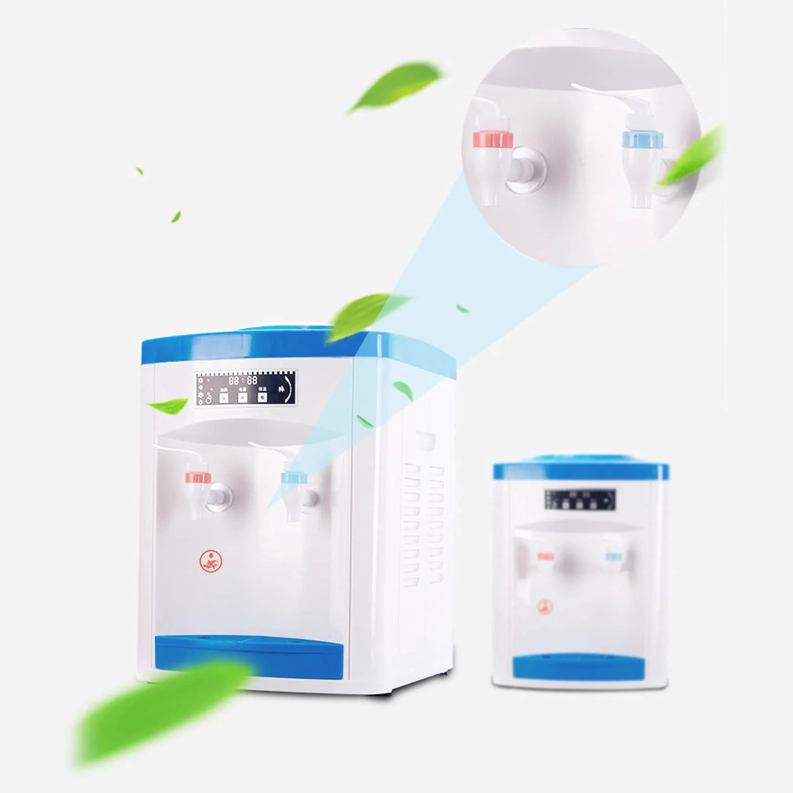 Elektryczny dystrybutor wody 550 W 220 V stojący do ciepłej i zimnej wody 5-18 l