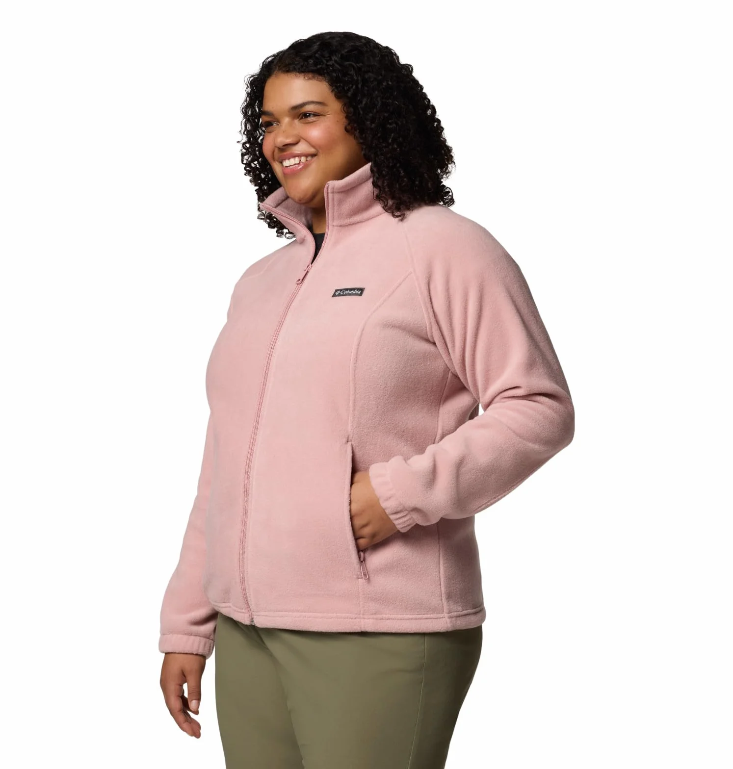 Columbia Kurtka polarowa damski Benton Springs™ Plus Size Full Zip