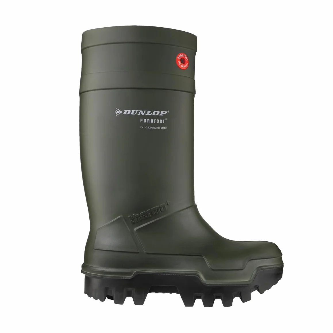 Dunlop Mężczyźni Dunlop Purofort Thermo+ Buty Ochronne, Oliwkowy, 43 EU