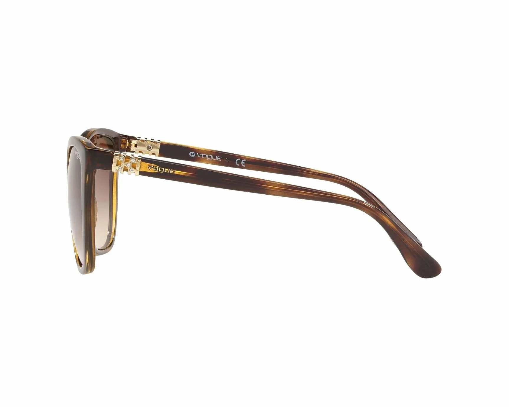 Ray-Ban Damskie oprawki do okularów, Brązowy (Ciemna Hawana), 53