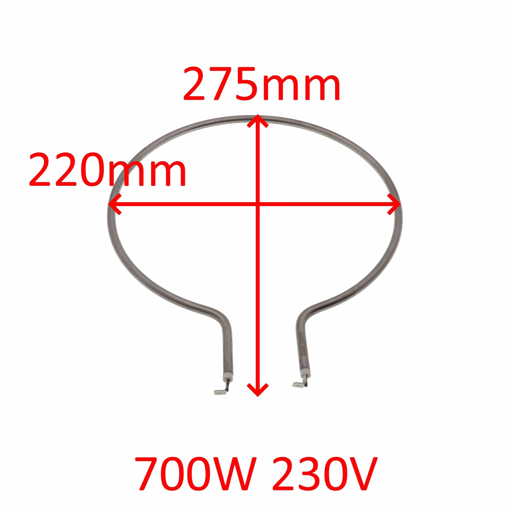 Ariete Zestaw rezystorów 500 W + 700 W 230 V do pizzy Gennaro
