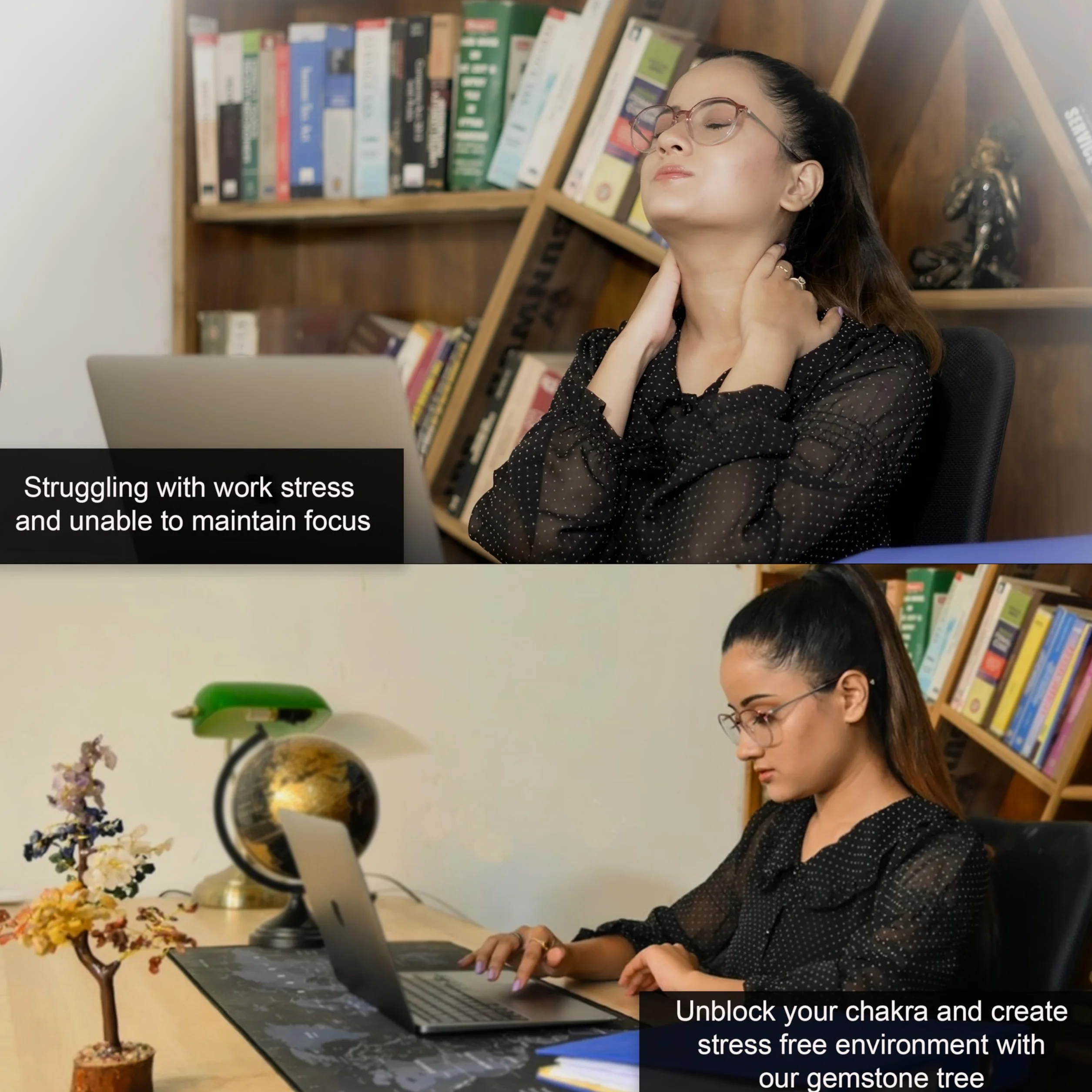 Wonder Care Naturalne kryształowe bonsai Reiki siedem czakr Feng Shui dekoracja domu