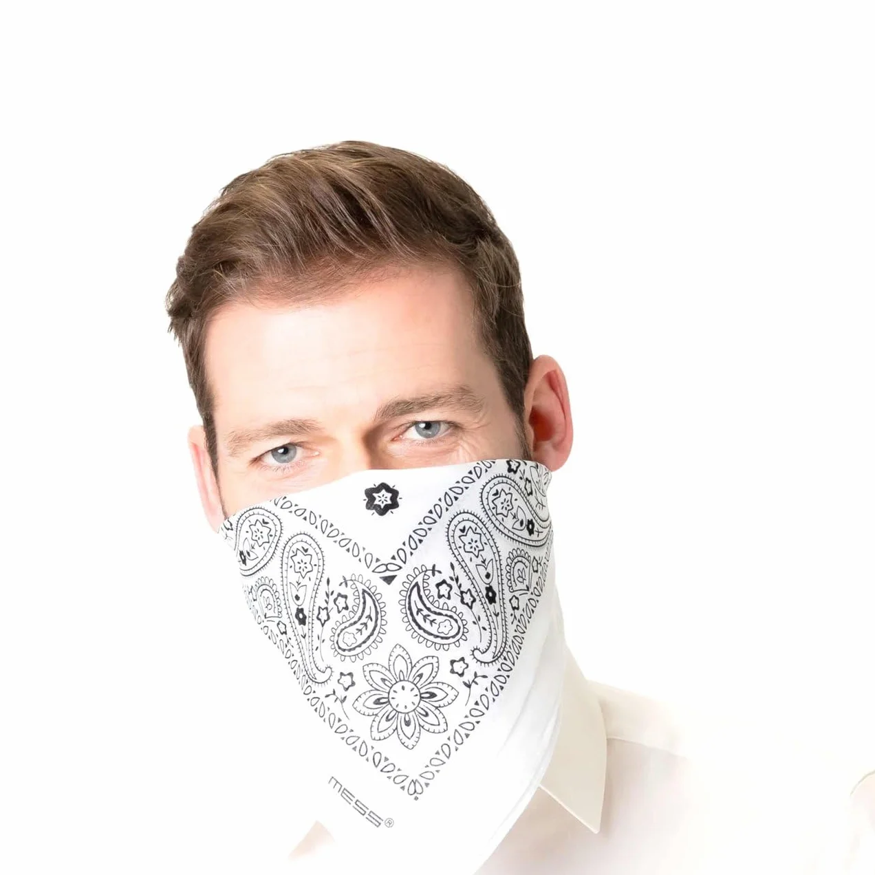 LIPODO Bandana chustka na glowe bawelna Unisex Caly rok