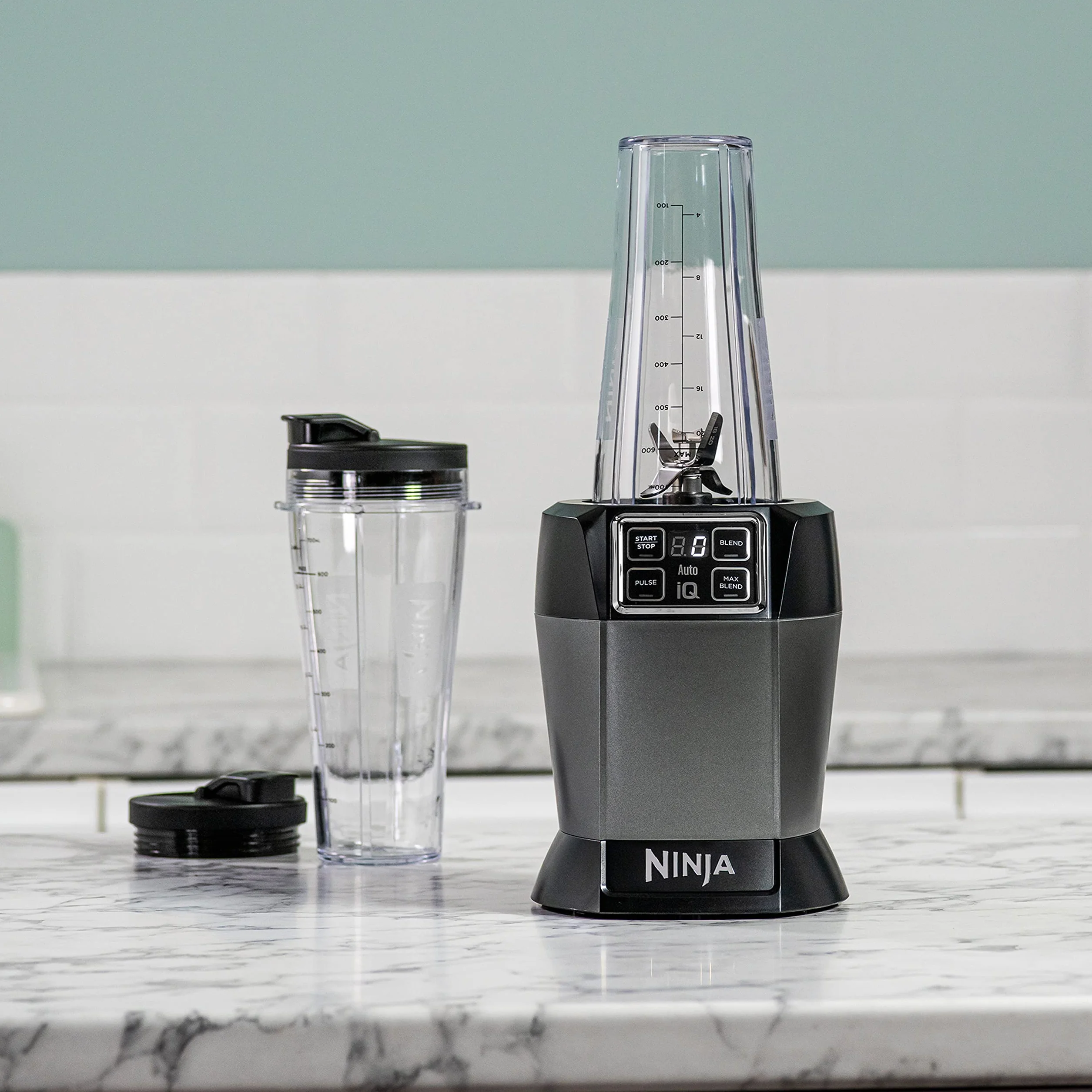 Ninja Mikser, Czarny/Srebrny, 1000 W