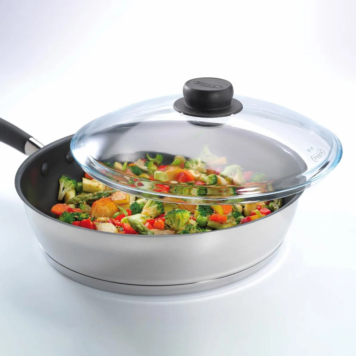 Pyrex Deksel Glazen 20 cm przezroczysty