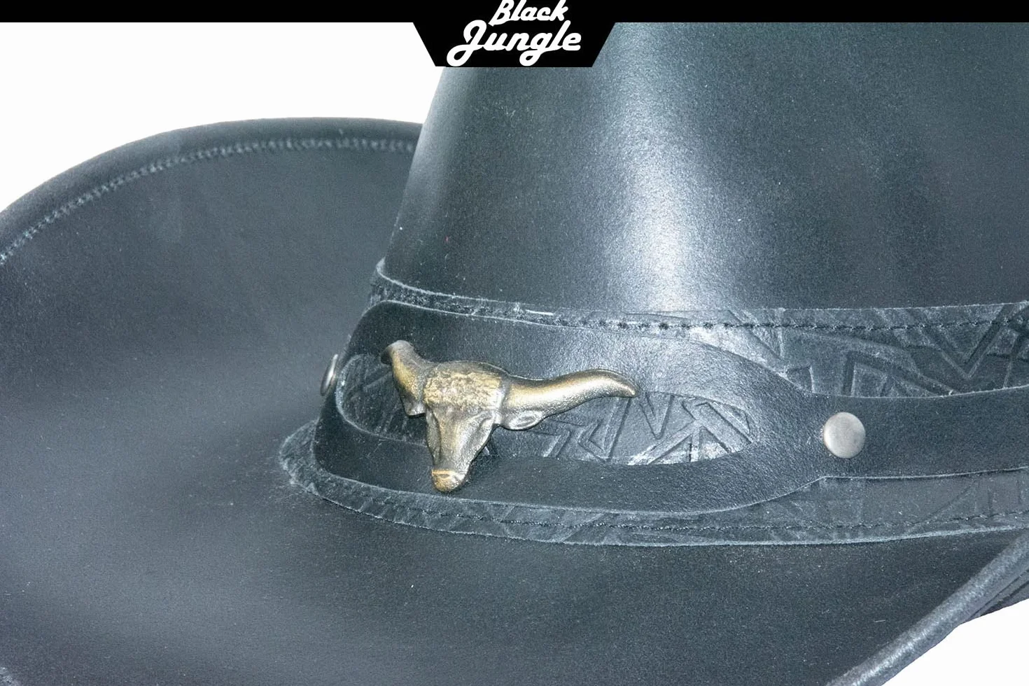 Black Jungle Ontario Outdoor Western kapelusz skórzany Australia kowbojski skórzane kapelusze kapelusz jeździecki unisex