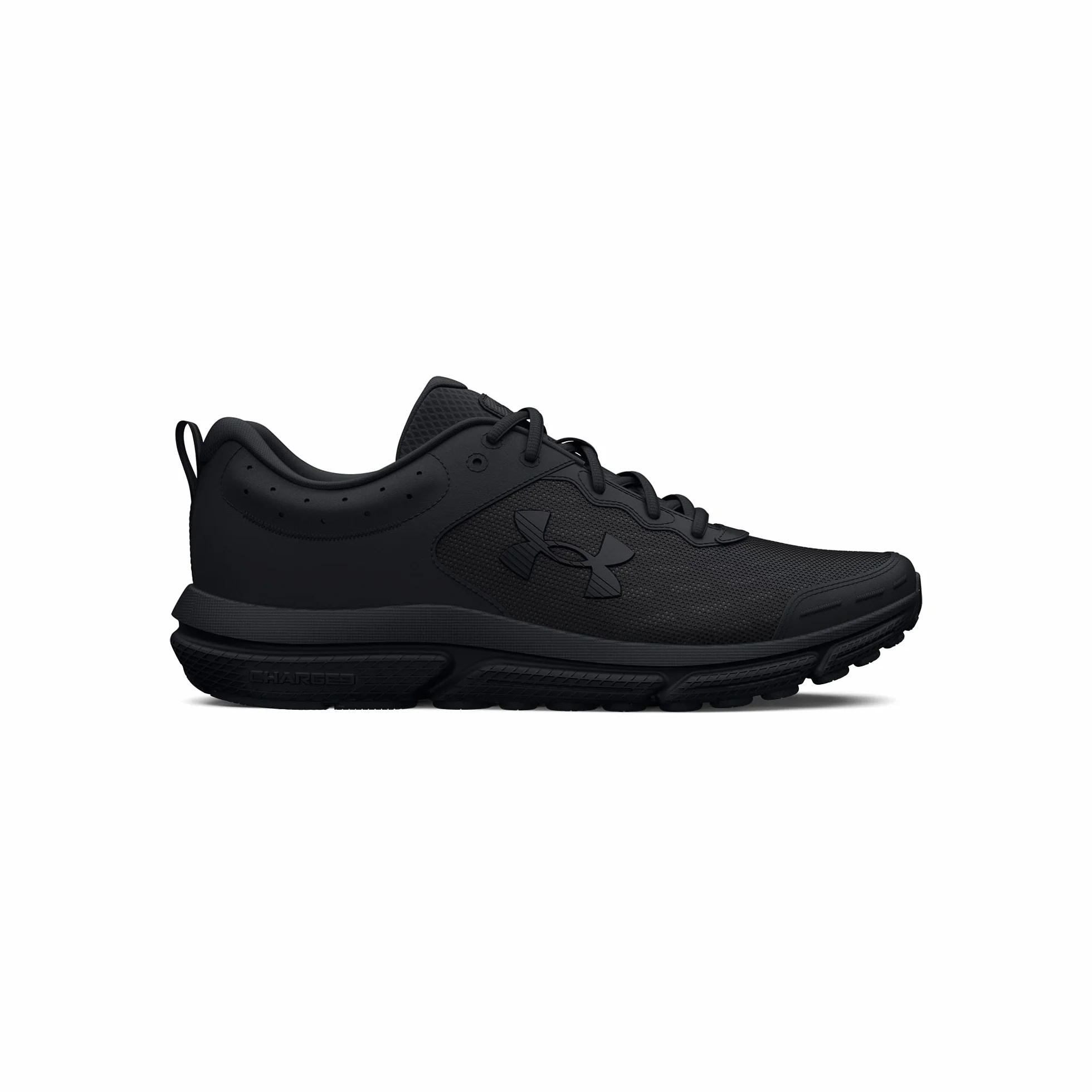 Under Armour Męskie Ua Charged Assert 10 Visual Cushioning, czarne, 44,5 EU, Czarny, 44.5 eu