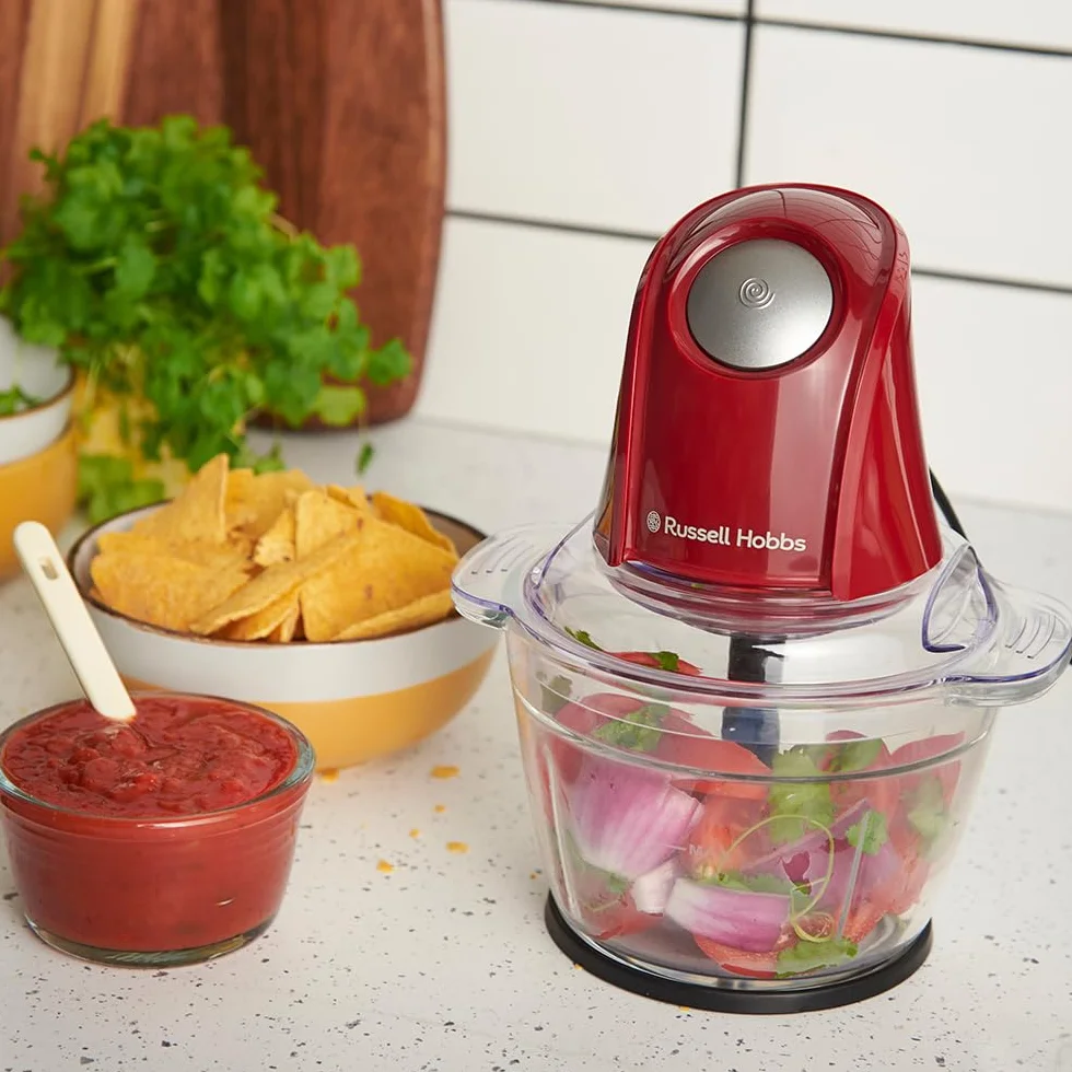 Russell Hobbs Minirozdrabniacz Desire Red 350W 500ml stal nierdzewna 27132-56