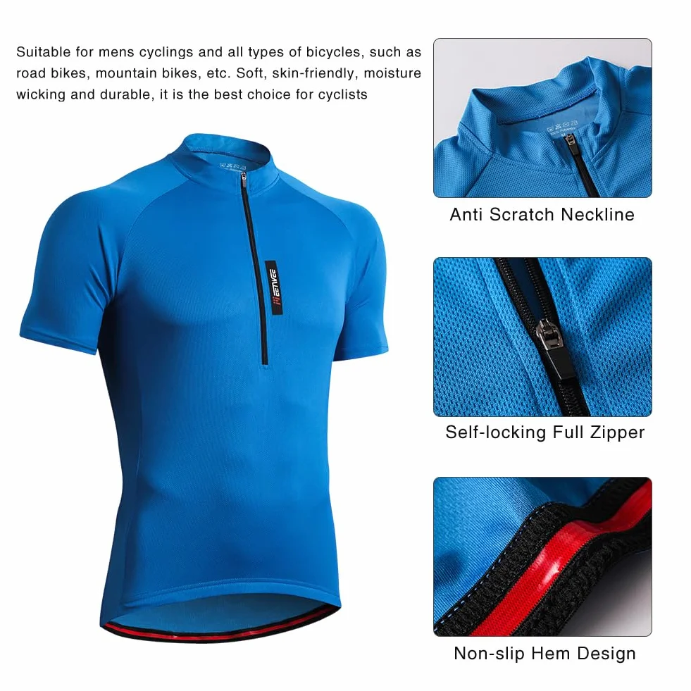 FEIXIANG T-shirt Mężczyźni Męska koszulka rowerowa