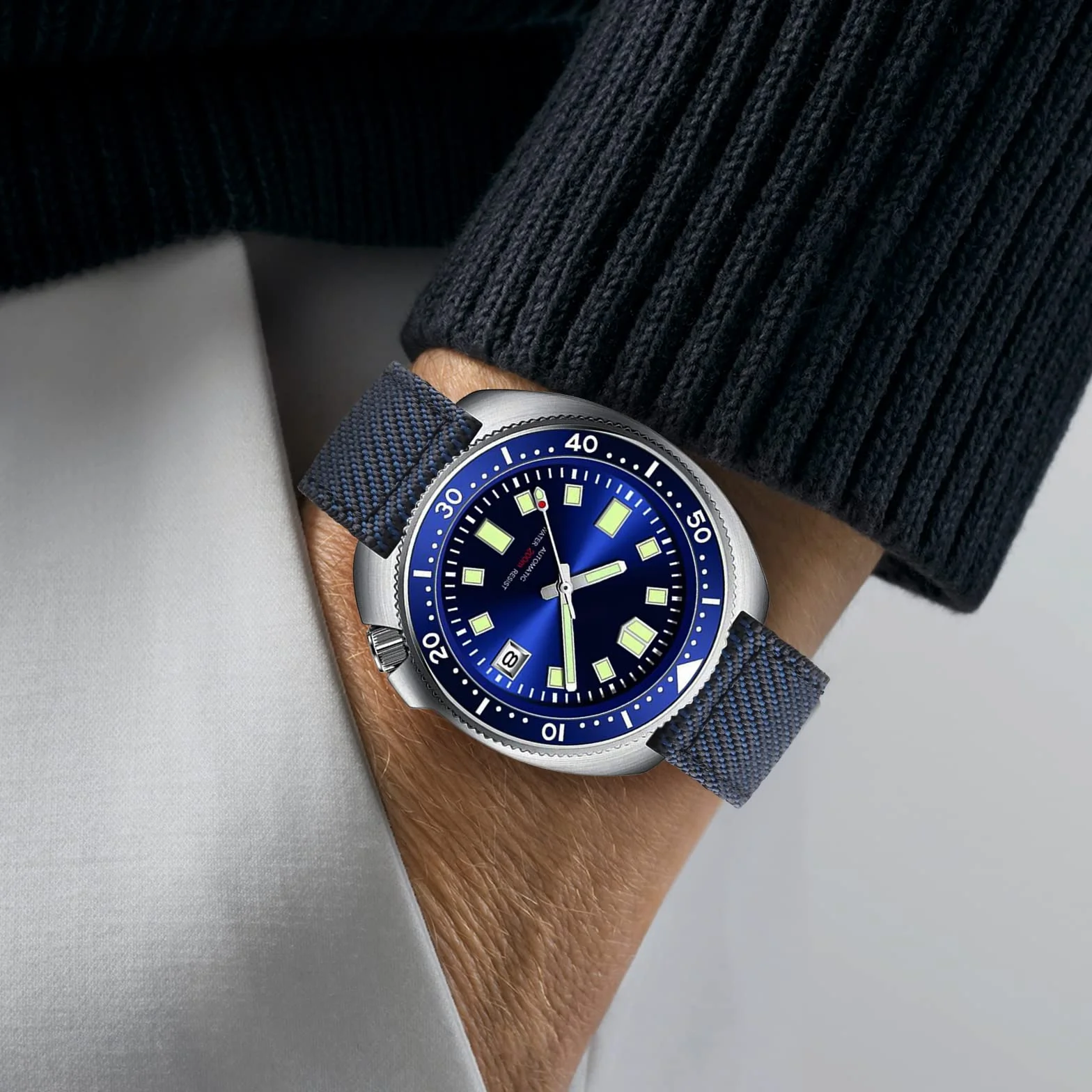 watchdives Nylonowy pasek do zegarka dla mężczyzn i kobiet 18 mm 20 mm 22 mm
