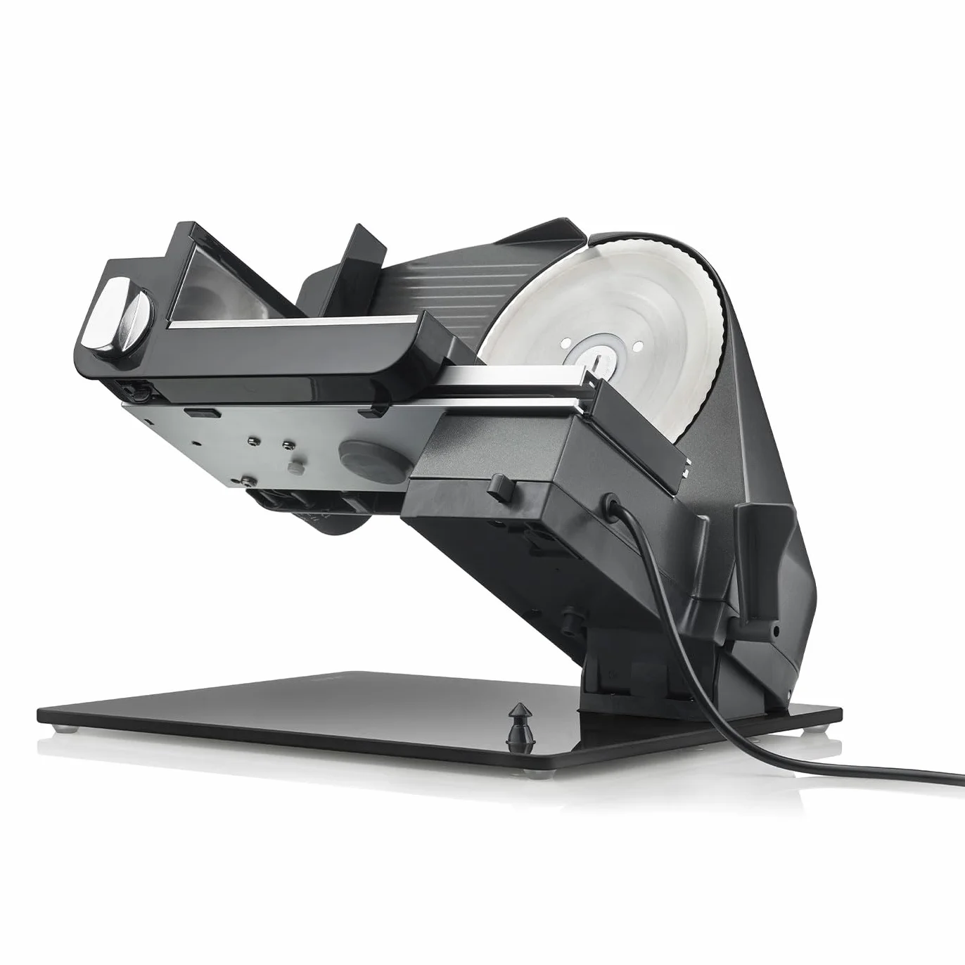Krajalnica CLASSIC C95 170W Ø170mm żelazna szarość nasadka kombi PRO przechylanie 30°
