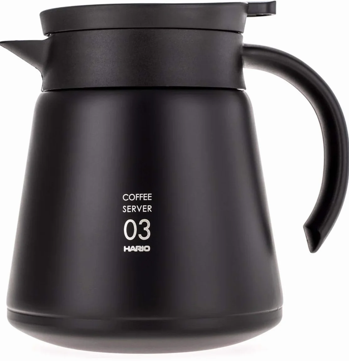 Hario Vhs-80B Dzbanek do Herbaty, Czarny, 800 ml