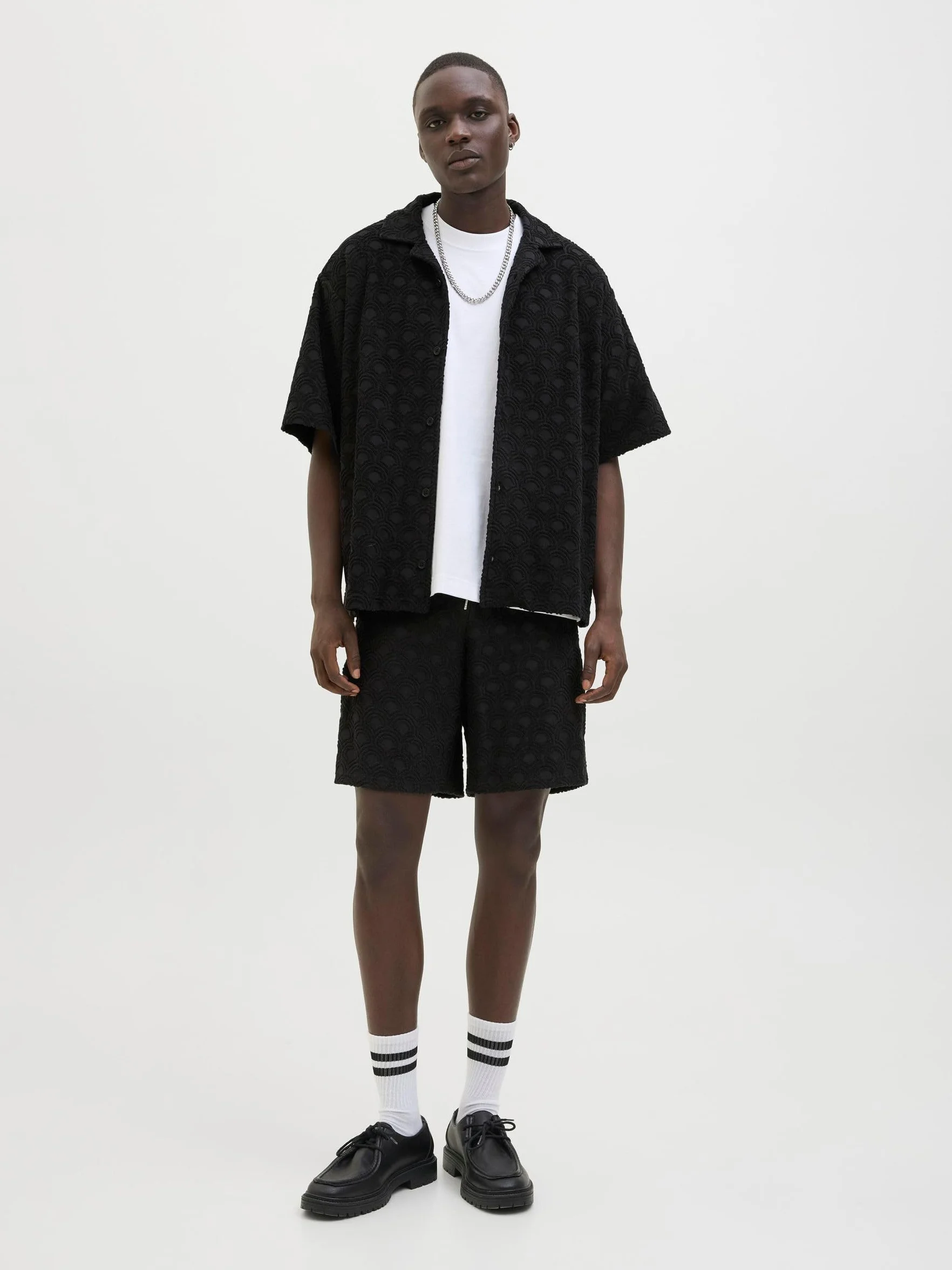 JACK & JONES Jpstjaiden Infinity Towelling Shorts Srt - Jpstjaiden Infinity Towelling Shorts Srt Mężczyźni