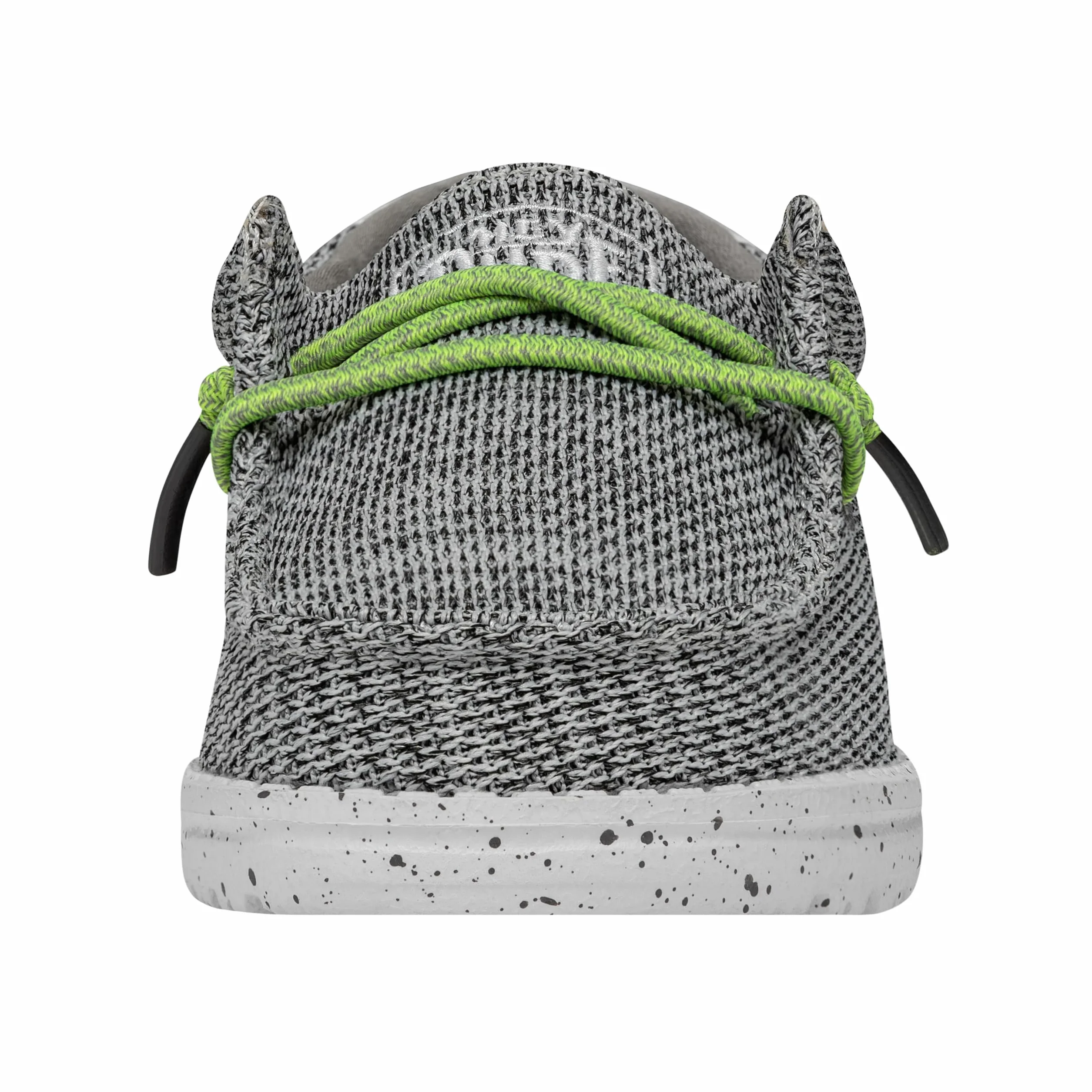 Hey Dude Wally Sox Skater (Toddler/Little Kid/Big Kid), Kamień biały, 1 Little Kid