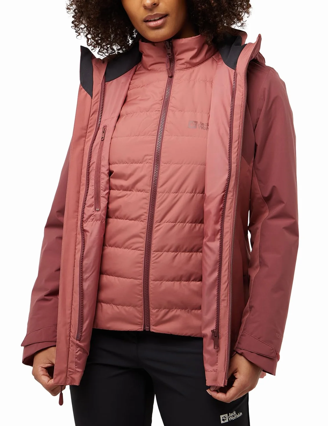 Jack Wolfskin Kurtka Kobiety Hunberg 3 W 1 Jkt W