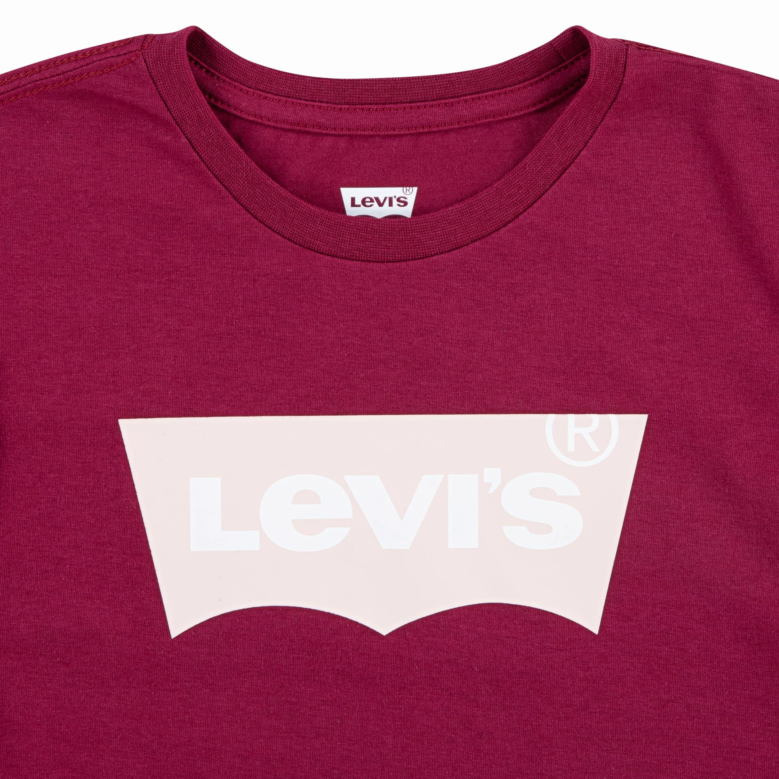 Levi's LVG Batwing koszulka, Klasyczna czerwona śliwka, 16-17 Years