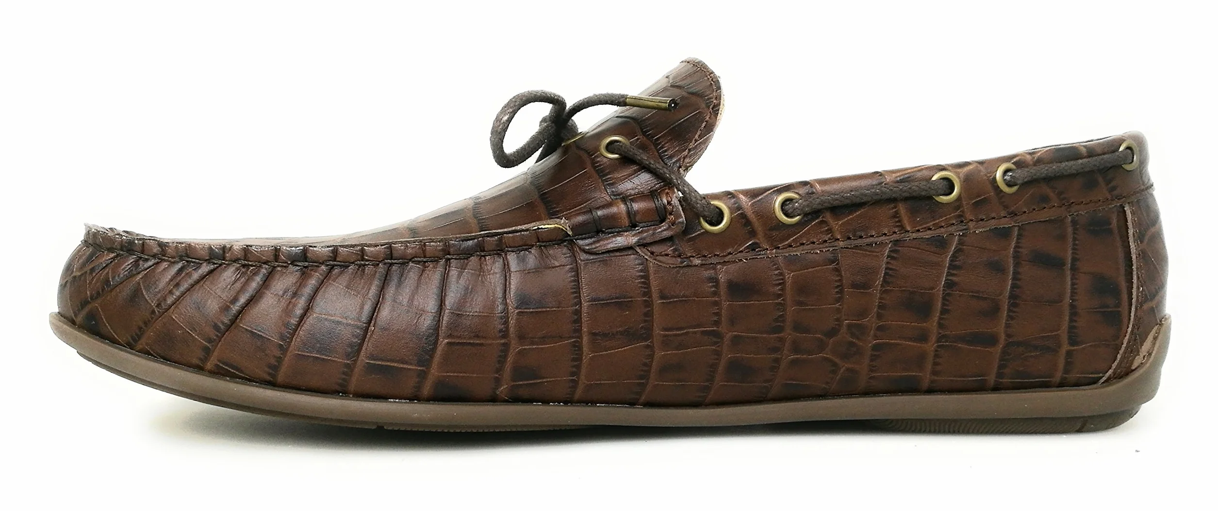 Zerimar Skórzane buty do łodzi dla mężczyzn, buty żeglarskie, męskie mokasyny, duże rozmiary, 46-50