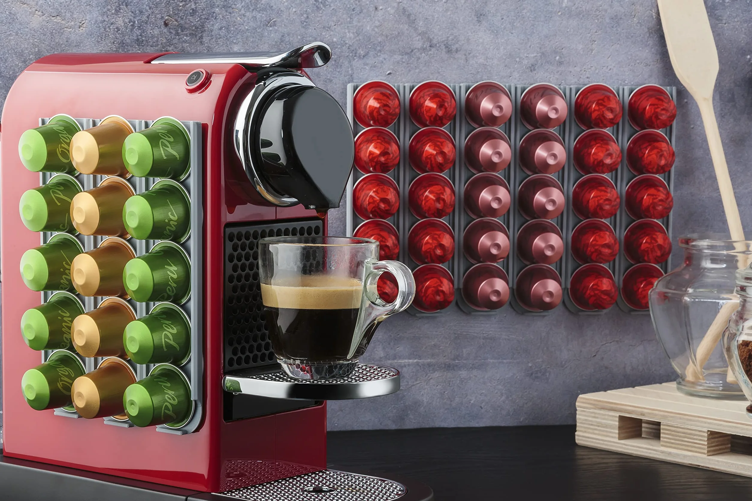 Nespresso Uchwyt na Kapsułki Kompatybilny Zestaw 3 Sztuk 5 Kapsułek