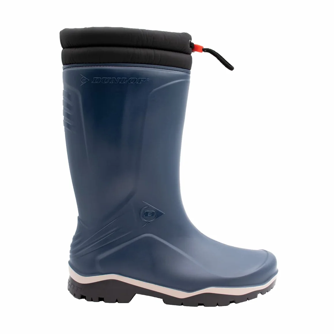 Dunlop Blizzard męskie kalosze z podszewką, niebieskie, 42 EU