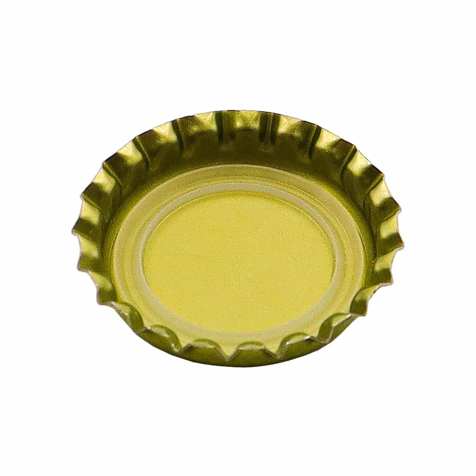 Crown Caps,kapsle do butelek piwa,opakowanie 100 sztuk, idealne do warzenia piwa w domu,wysokiej jakości metalowe kapsle do butelek,używaj z zakrętką do butelek/młotkiem do warzenia piwa